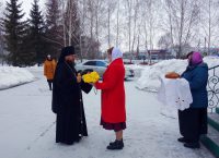 Архиерейское  визит в  Доволенский  район