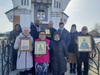 Крестный ход со святынями в Чистоозерном районе