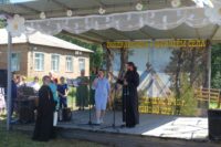 Епископ Филипп поздравил жителей села  Усть-Алеуса  Ордынского района с 280-летним юбилеем села